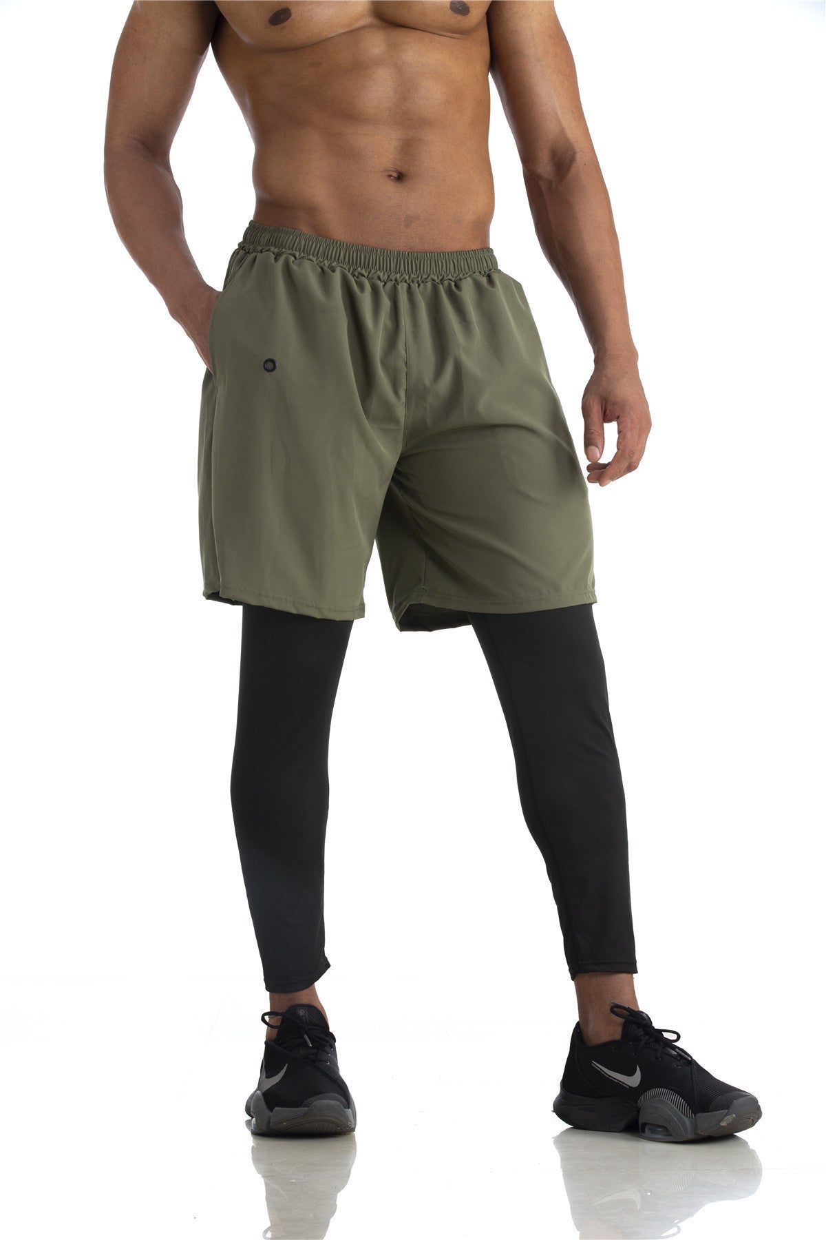 Two-piece Trousers Casual Quick-drying Fitness Pants