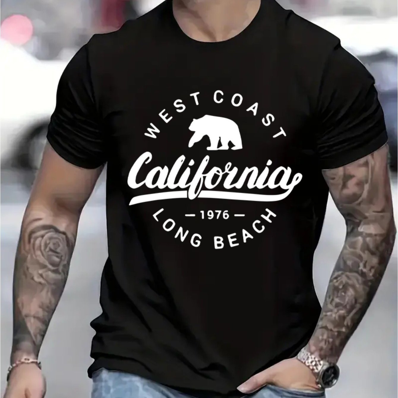 West Coast California Graphic T-Shirt