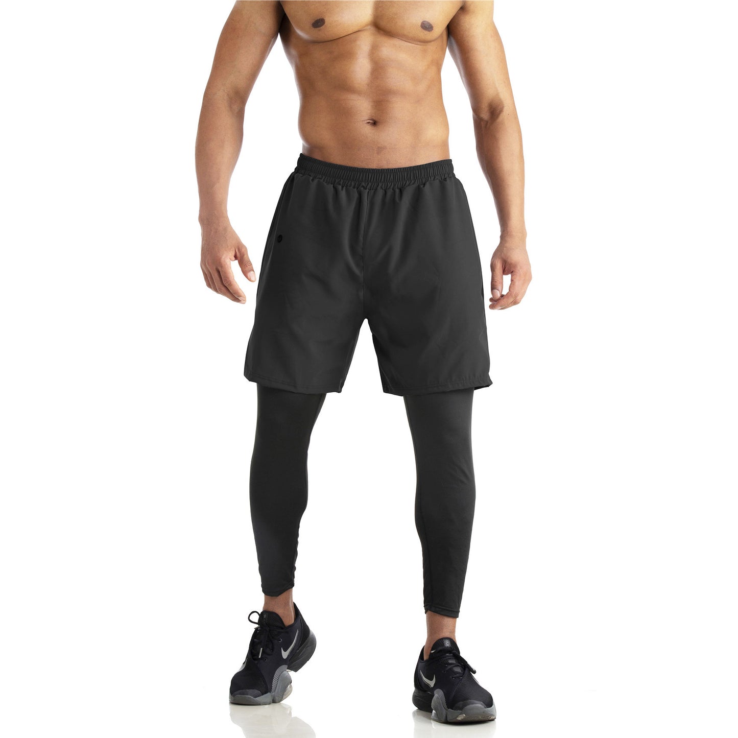 Two-piece Trousers Casual Quick-drying Fitness Pants