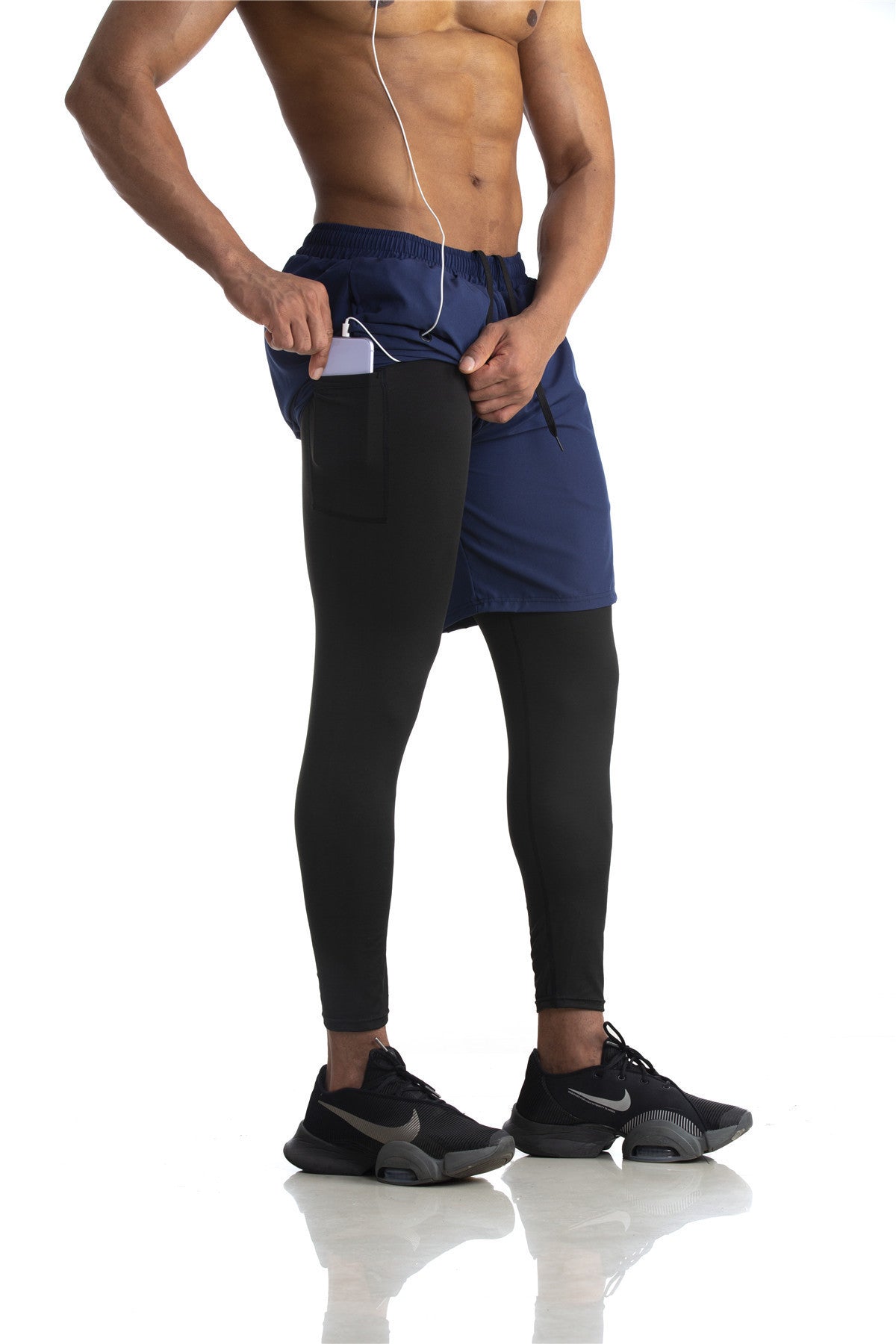 Two-piece Trousers Casual Quick-drying Fitness Pants