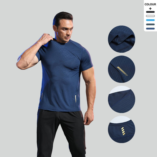 Short Sleeve, Quick-drying, Breathable, Sports T-shirt Men